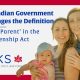 Canadian Citizenship Act - Definition of a Parent Changes